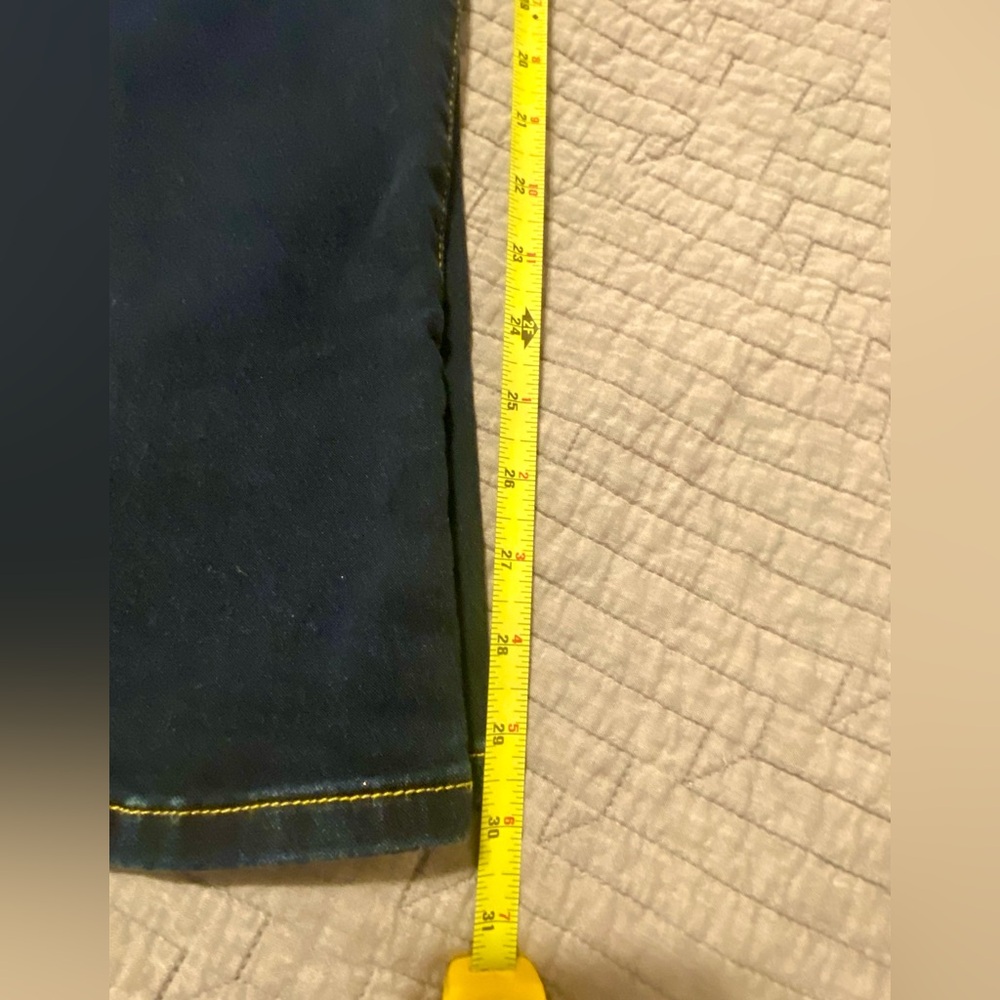 Guess Dark Blue Straight Leg Jeans - Picture 5 of 5